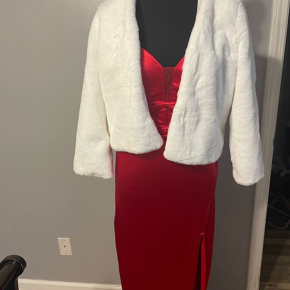 Long dress with jacket - Picture 3 of 3